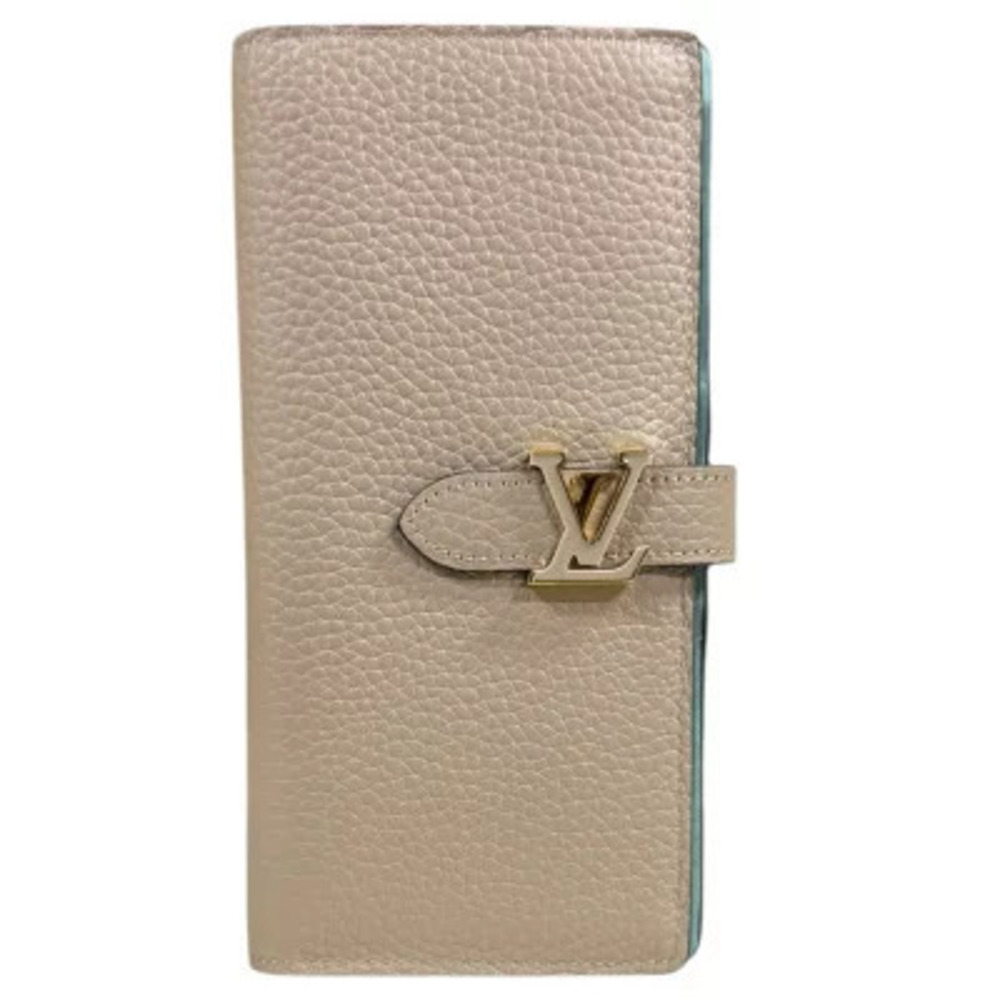 Louis Vuitton Vertical Wallet Taurillon Leather Long